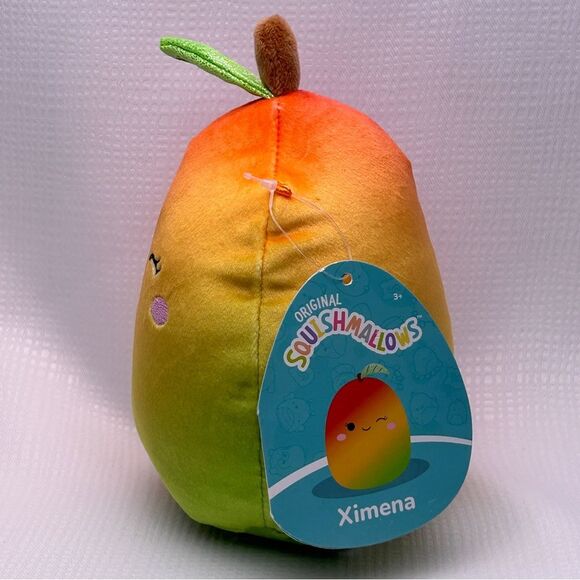 NWT Original Squishmallows Ximena The Mango 6in Plush Stuffed Animal - Picture 4 of 4